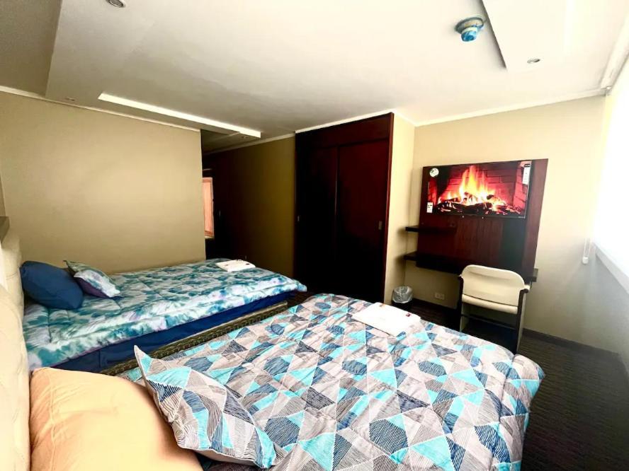 Lujosa Habitación en elegante departamento de Quito Exterior foto